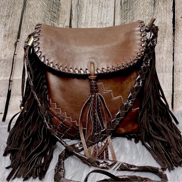 Jimmy Choo Handbags - - Jimmy Choo Crossbody fringe bag